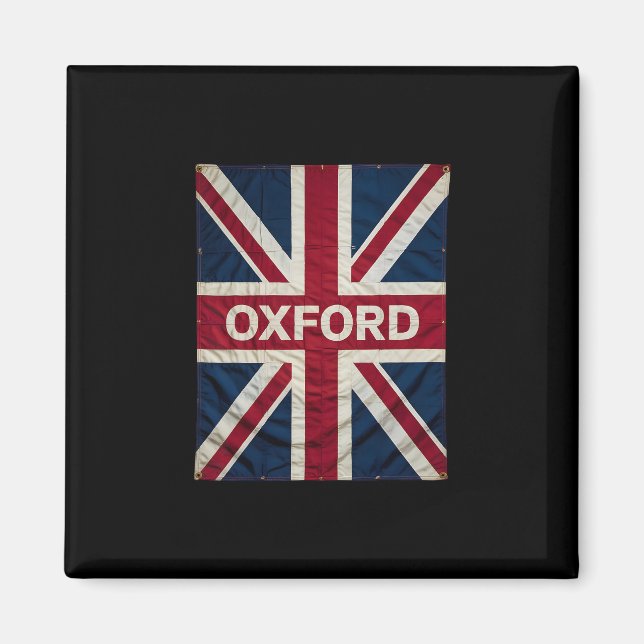 Oxford England Storbritannien Uk Historia Semester Magnet (Framsidan)
