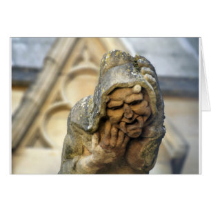 Oxford Gargoyle Hälsningskort