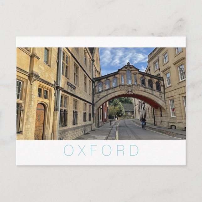 Oxford Helg Vykort (Framsida)