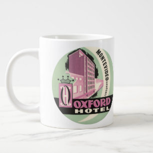 Oxford Hotel, Montevideo, Uruguay, Vintage Resa Jumbo Mugg