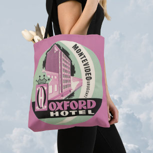 Oxford Hotel, Montevideo, Uruguay, Vintage Resa Tygkasse