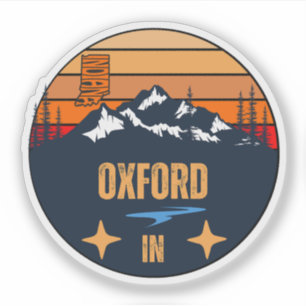 Oxford, Indiana Klistermärken