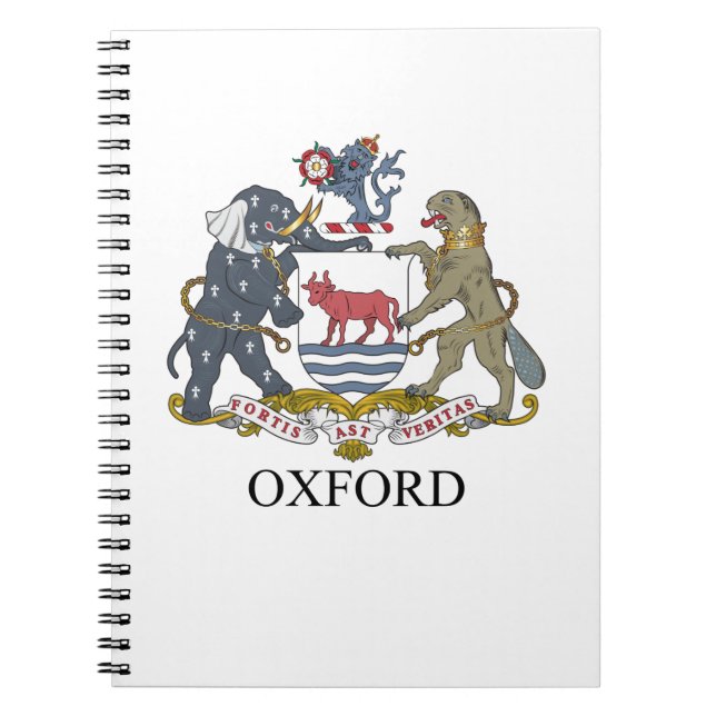 Oxford jackar av arm anteckningsbok (Framsidan)