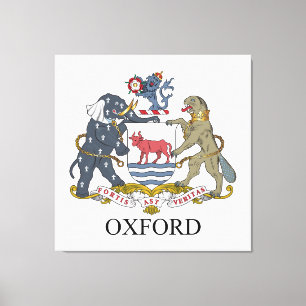 Oxford jackar av arm canvastryck