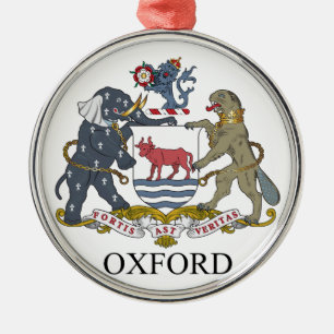 Oxford jackar av arm julgransprydnad metall