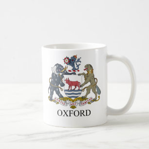 Oxford jackar av arm kaffemugg