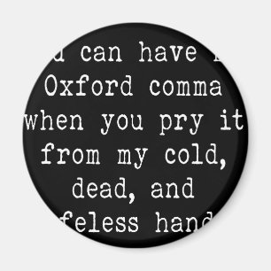 Oxford komma magnet