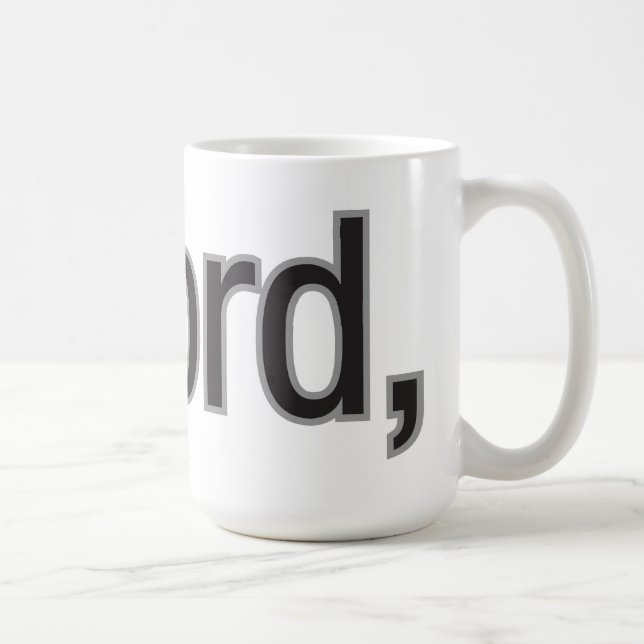 Oxford kommamugg kaffemugg (Höger)
