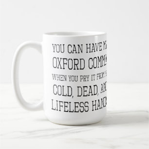 Oxford kommamugg kaffemugg