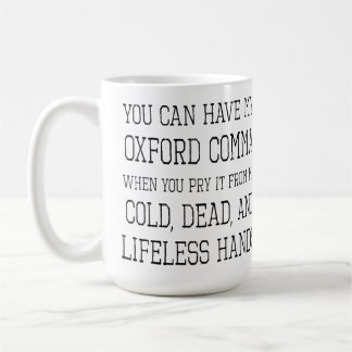 Oxford kommamugg kaffemugg