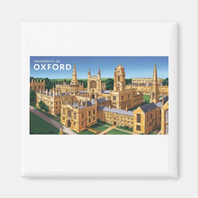 Oxford Magnets drömspires Magnet (Framsidan)
