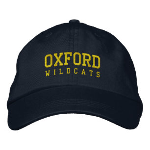 Oxford Michigan Embroized Baseball Hat Broderad Keps