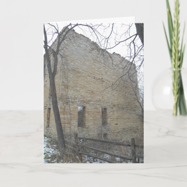 "Oxford Mill Side Windows" julkort Kort (Framsida)