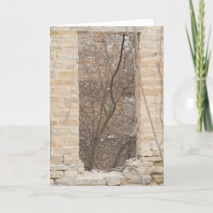 "Oxford Mill Window Vine" julkort Kort