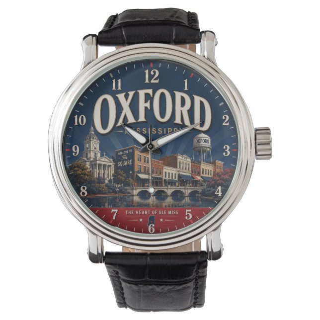 Oxford Mississippi  Armbandsur (Framsida)