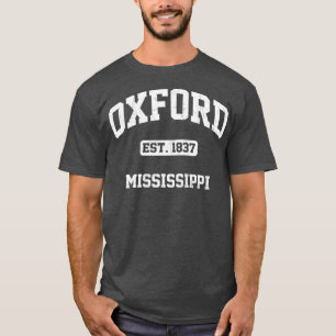 Oxford Mississippi MS vintage State Athletic stil T Shirt