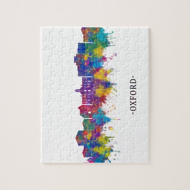 Oxford Mississippi Skyline Pussel (Vertikal)