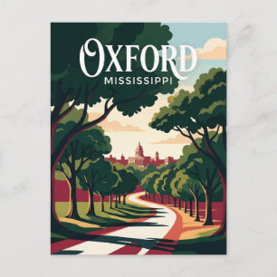 Oxford Mississippi Vykort