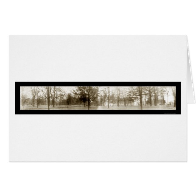 Oxford OH Miami Univ Photo 1909 Hälsningskort (Framsidan Horizontal)
