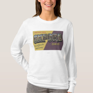 Oxford, Ohio - Miami U & western högskola T-shirt