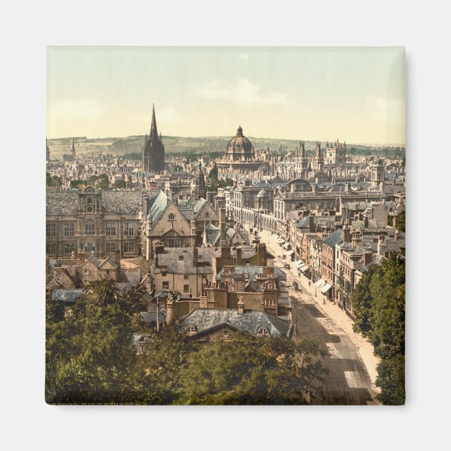 Oxford, Oxfordshire, England Magnet (Framsidan)