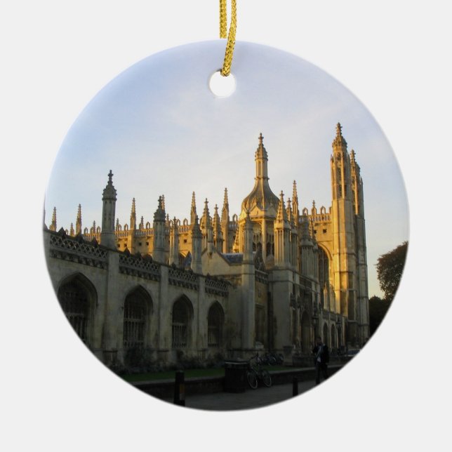Oxford prydnad julgransprydnad keramik (Framsidan)