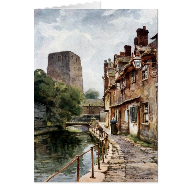 Oxford slott OBS kort (Framsidan)