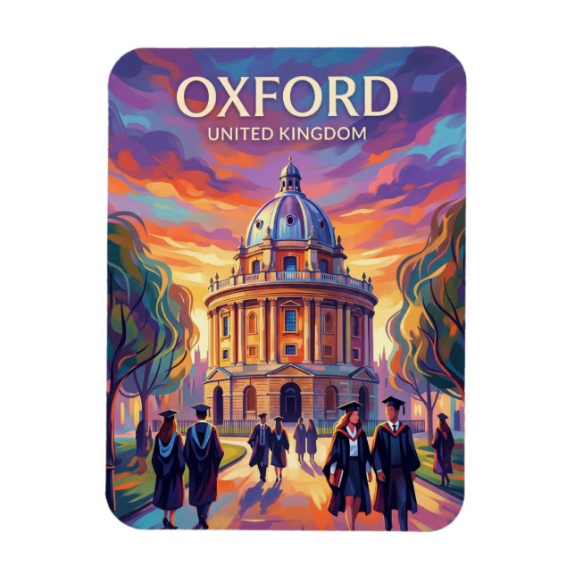Oxford Storbritannien Magnet (Vertikal)