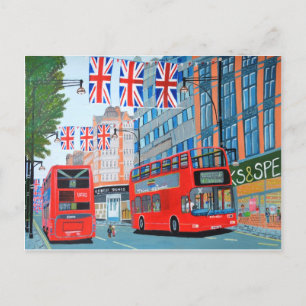 Oxford Street-inbjudan Inbjudan Vykort