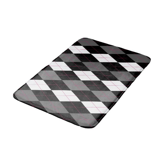 Oxford Tales A Deux Argyle Bath Mat Badrumsmatta (Vinklad)
