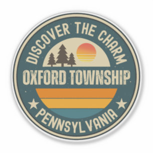 Oxford township, Pennsylvania Klistermärken