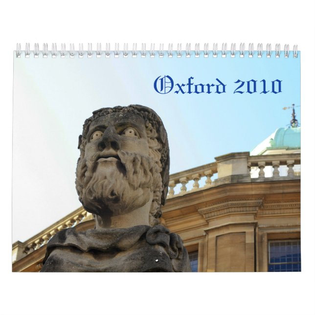 Oxford UK 2010 Kalender (Omslag)