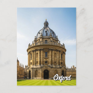 Oxford Universiteten Radcliffe Camera England Trav Vykort