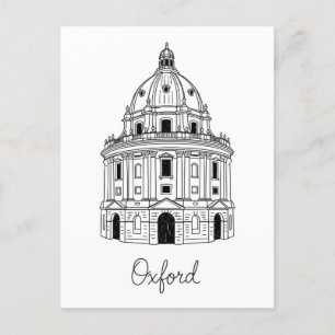 Oxford University Radcliffe Camera England Resa Vykort