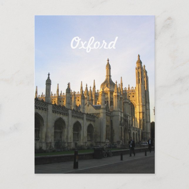 Oxford Vykort (Framsida)