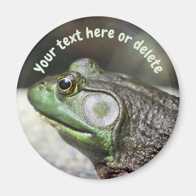 Oxgroda Tankar Natur Personlig Magnet (Framsidan)