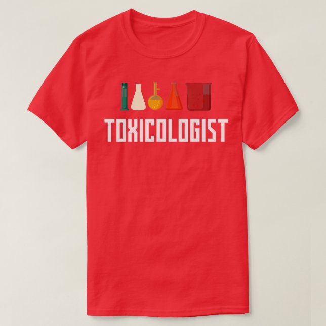 Oxikolog Organic Chemistry Chemist T Shirt (Design framsida)