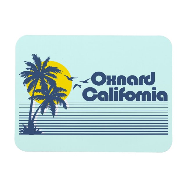 Oxnard California Magnet (Horisontell)