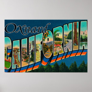Oxnard, Kalifornien - Stora Brev Scenes Poster