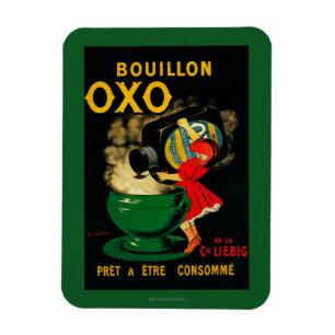 OXO vintage PoseterEurope för buljong Magnet