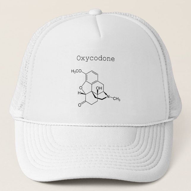 Oxycodone molekylhatt keps (Framsida)