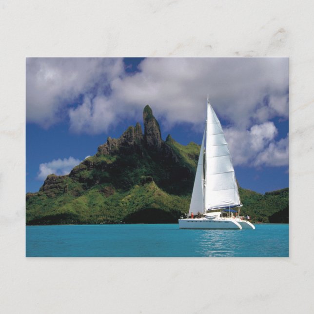 Oxygentees Fullt Sail Postcard Vykort (Framsida)