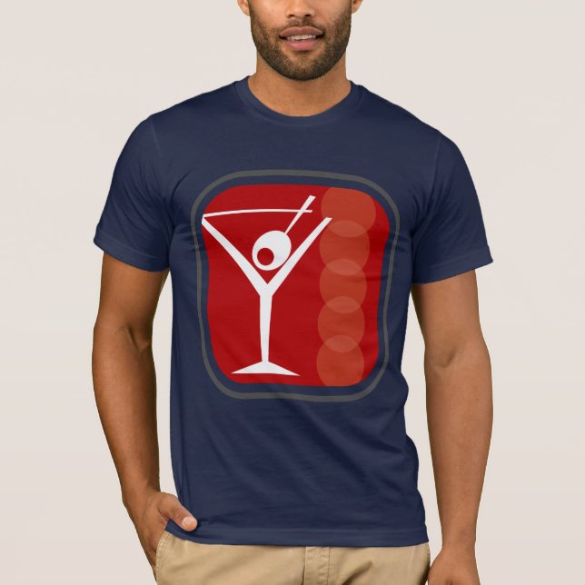Oxygentees Martini Tee Shirt (Framsida)