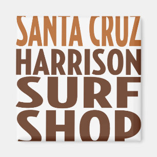 Oxygentees Santa Cruz surfa shoppar magneten Magnet