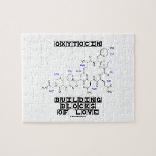 Oxytocin som bygger kvarter av kärlek (kemi) pussel
