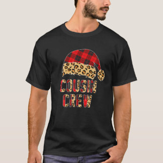 Oy0j Santa Hat Cousin Crew jul God jul De T Shirt