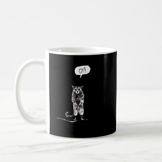 Oy från Mörk Torn Classic  Kaffemugg (Vänster)