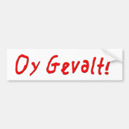 Oy Gevalt! Bildekal