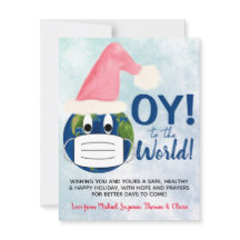 OY i hela världen! Rolig julbild från pandemin