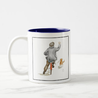 Oy! Kom bakåt Två-Tonad Mugg